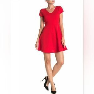 Red Threads and States fit-and-flare dress, size S